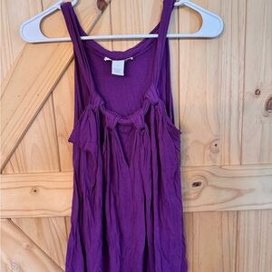 Design History Purple Tank Top